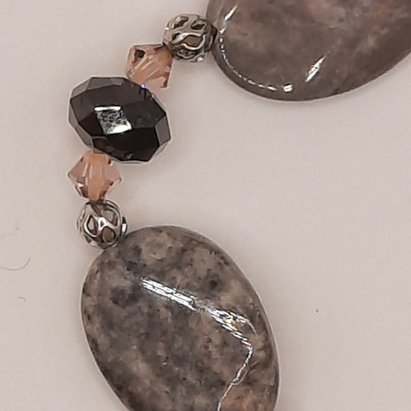 Pink Zebra Stone Braclet - Picture 7 of 8